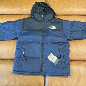 The North Face 1996 Retro Nuptse 700 Down Puffer Jacket Blue Men Size Small